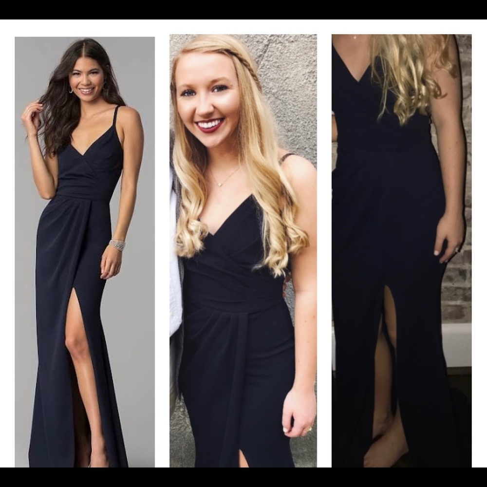 Navy Prom/ Formal Dress